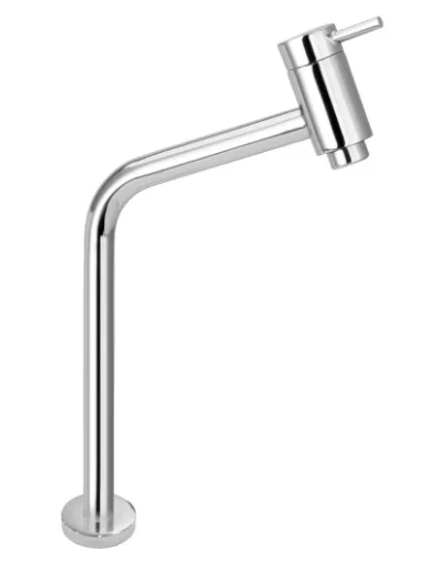 TORNEIRA LINK CROMADA 270MM 5/8 45º 1/4 V - ULTRA METAIS
