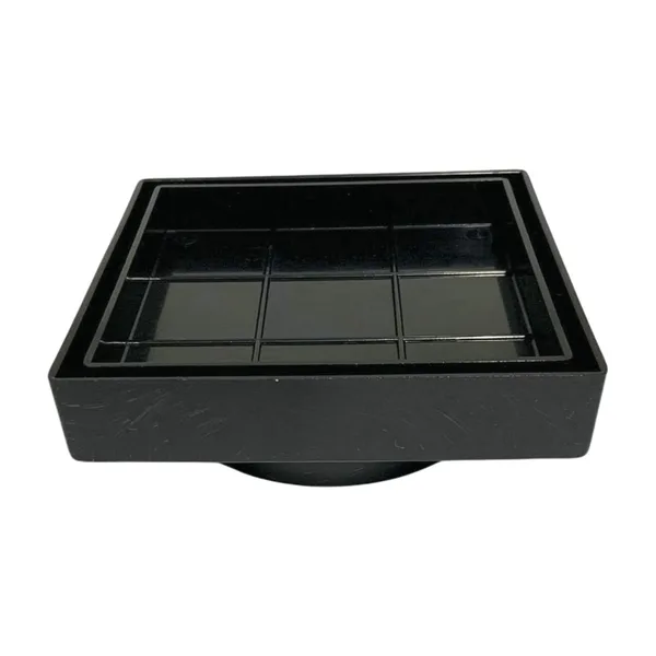 RALO INVISIVEL 10CM X 10CM PRETO - ULTRA METAIS