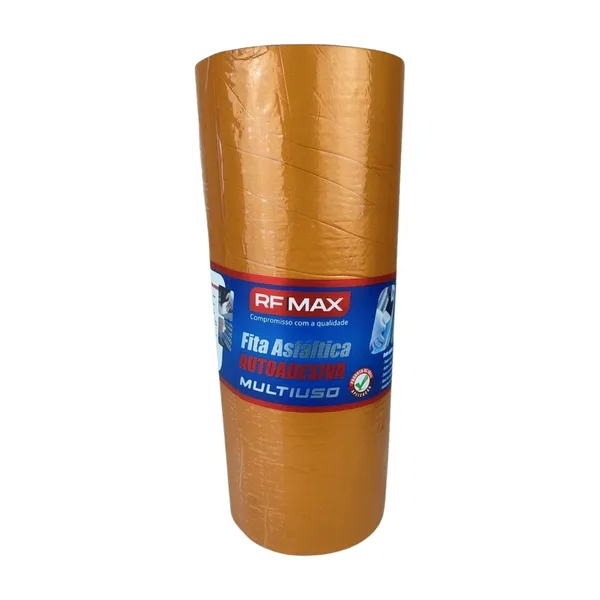 FITA ASFALTICA ADESIVA MULTIUSO 10M X 30CM TERRACOTA - RF MAX