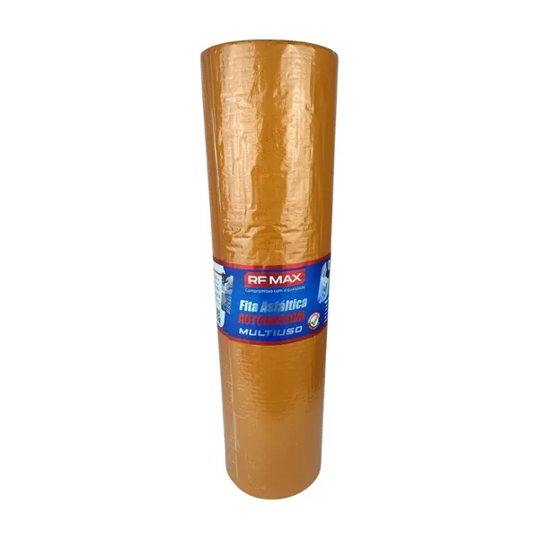 FITA ASFALTICA ADESIVA MULTIUSO 10M X 45CM TERRACOTA - RF MAX