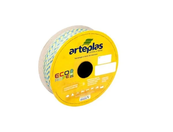 CORDA ECO CARRETEL 6MM COLORIDA C/ 150M - ARTEPLAS