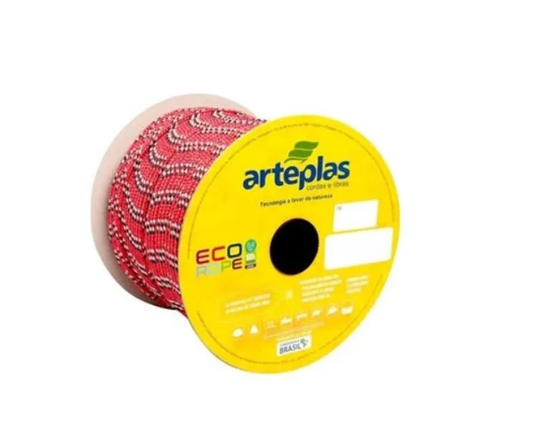 CORDA ECO CARRETEL 10MM COLORIDA C/ 165M - ARTEPLAS