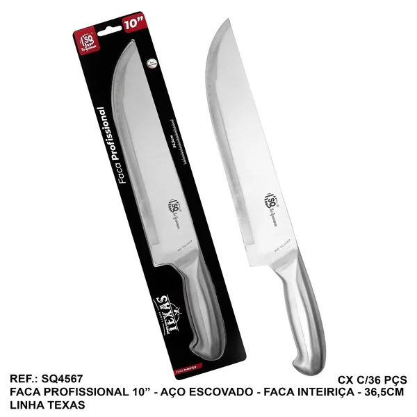 FACA PROFISSIONAL 10' - LINHA TEXAS - SQ
