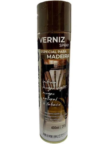 TINTA SPRAY ETANIZ U.G 400ML - VERNIZ MADEIRA IMBUIA