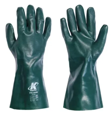 LUVA PVC VERDE 45 CM T. 10 (EG) - KALIPSO