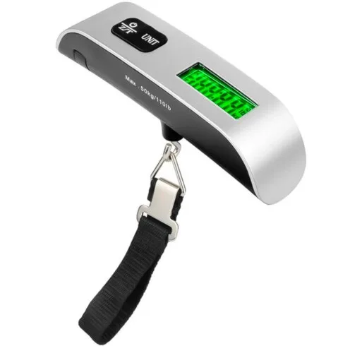 BALANCA BAGAGEM C/ GANCHO DIGITAL ATE 50KG - EXBOM