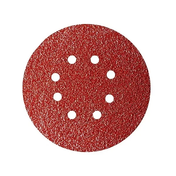 DISCO LIXA SECO VELCRO C/ FURO 225MM G. 60 - MIRAC