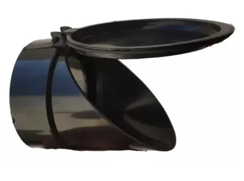 VALVULA DE RETENCAO PRETA 50MM - VALEPLAST