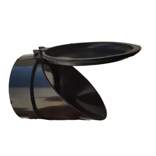 VALVULA DE RETENCAO PRETA 150MM - VALEPLAST
