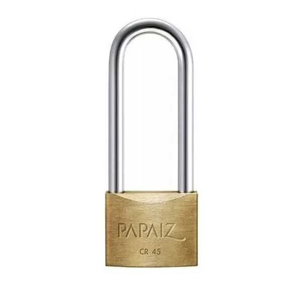 CADEADO 45/70MM LATAO HASTE LONGA - PAPAIZ