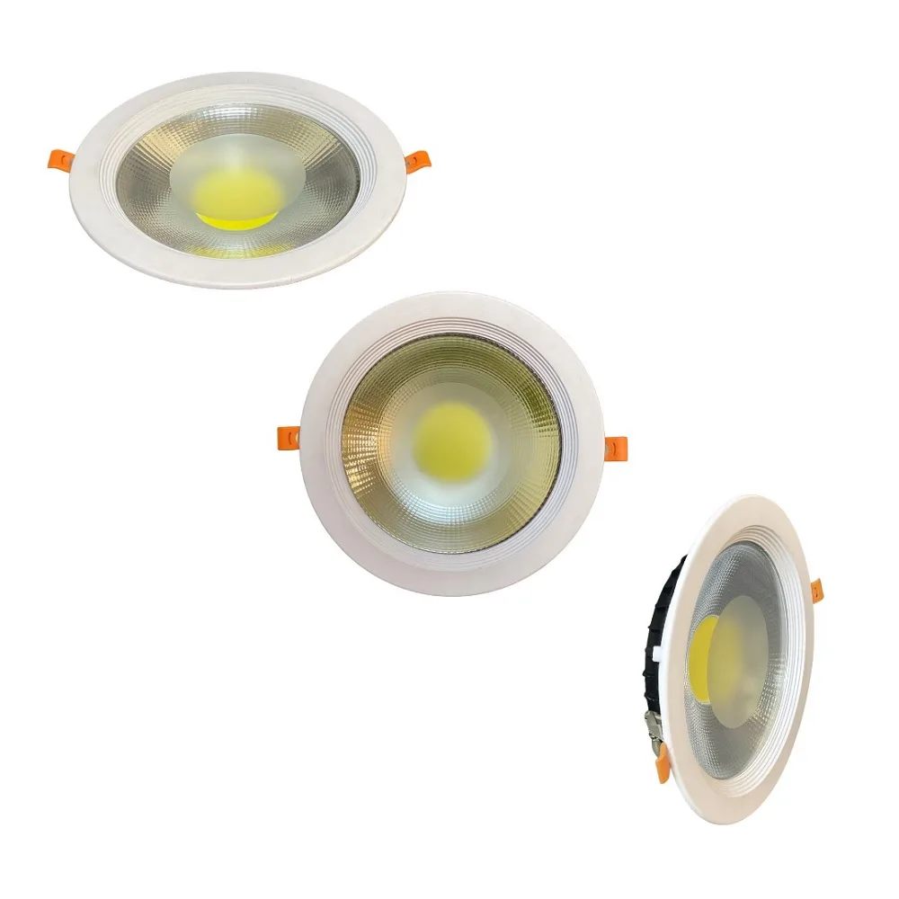 LUMINARIA EMBUTIR COB 30W 4000K 2700LM 218X55MM