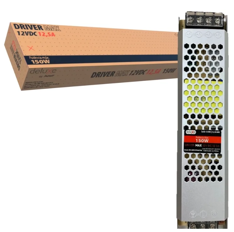 DRIVER MAX 12V 12,5A 150W BIVOLT - AVANT