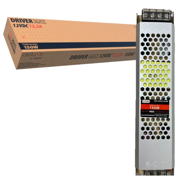 DRIVER MAX 12V 12,5A 150W BIVOLT - AVANT
