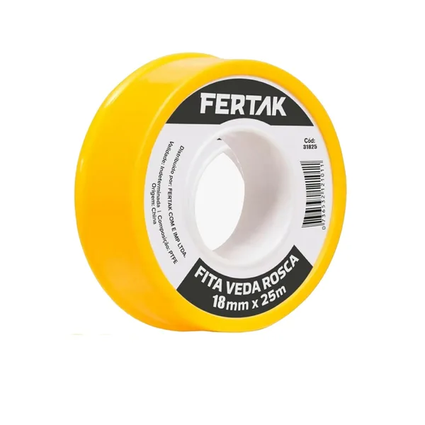 FITA VEDA ROSCA 18MM X 25M - FERTAK