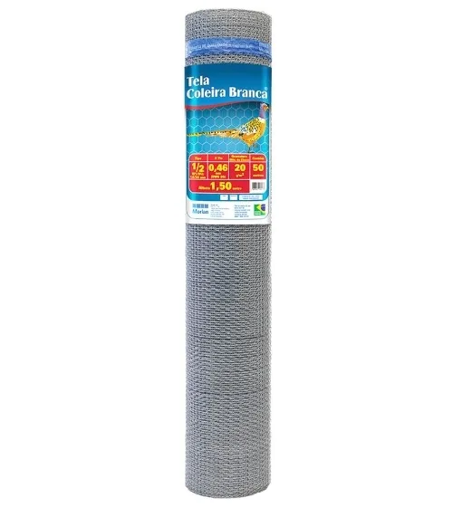 TELA VIVEIRO 1/2'' FIO 26BWG 0,60M X 50M ACEROSID