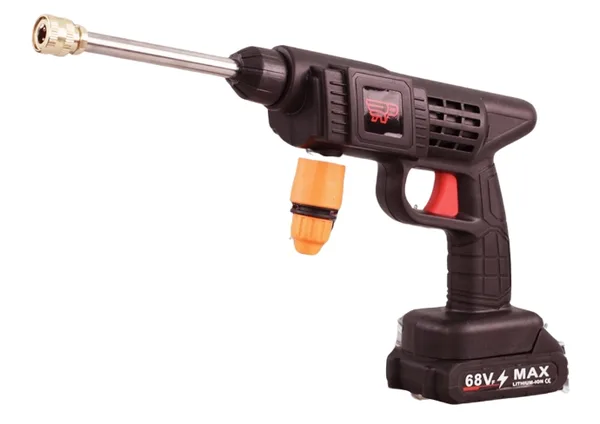 PISTOLA LAVADORA DE ALTA PRESSAO PORTATIL RECARREGAVEL