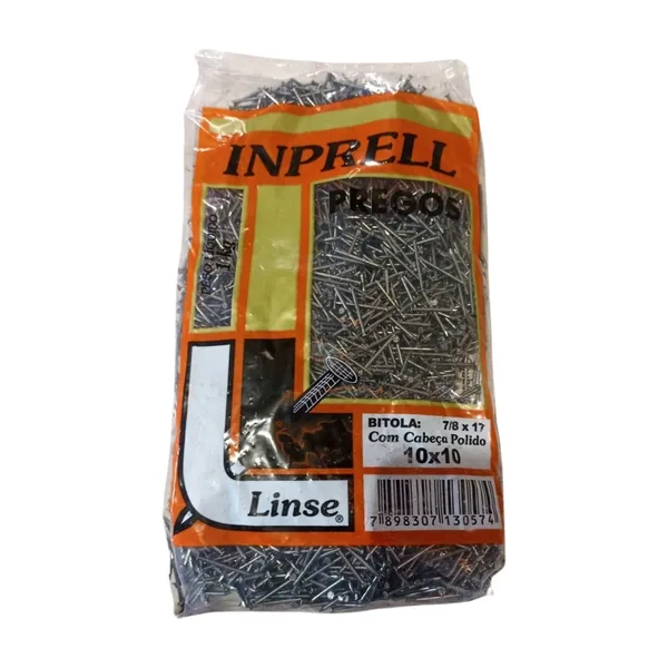 PREGO C/ CABEÇA 1KG 10X10 - INPRELL