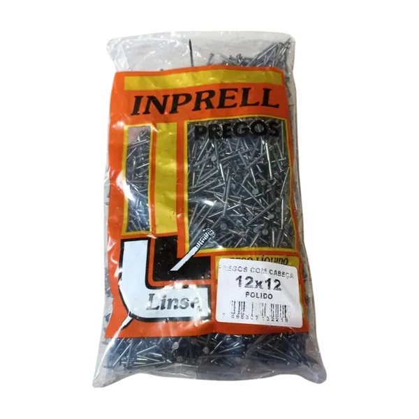 PREGO C/ CABEÇA 1KG 12X12 - INPRELL