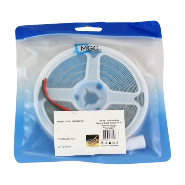 FITA 120 LED 5M 12V 10W 4000K MOD. 2835 - MEGA ACE