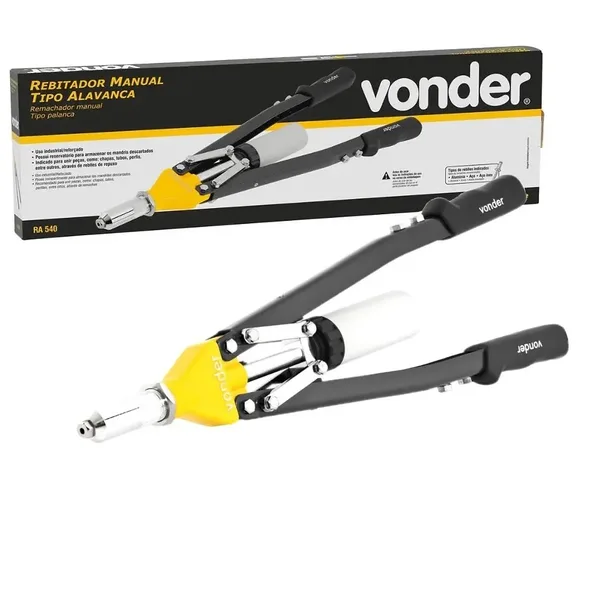 ALICATE REBITADOR ALAVANCA RA540 - VONDER