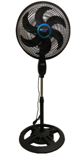 VENTILADOR COLUNA PRETO TURBO 6 PAS 47CM - 127V - TYF