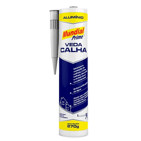 VEDA CALHA ALUMINIO 270G - MUNDIAL PRIME