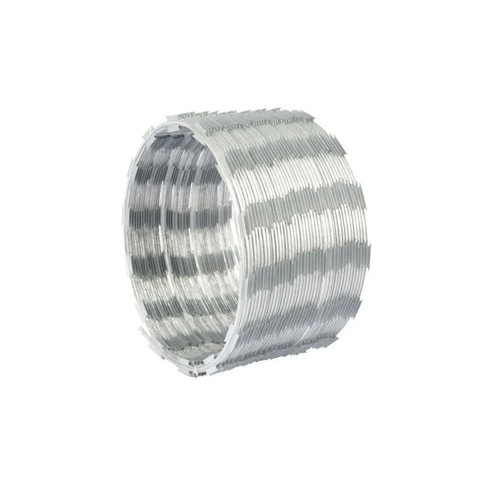 CONCERTINA GALVANIZADA SIMPLES 45 C/ 10M 40 VOLTAS -