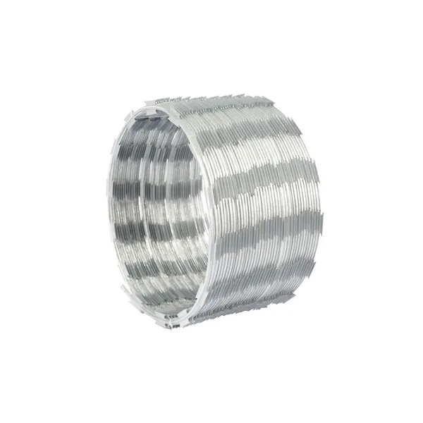CONCERTINA GALVANIZADA SIMPLES 45 C/ 10M 40 VOLTAS -