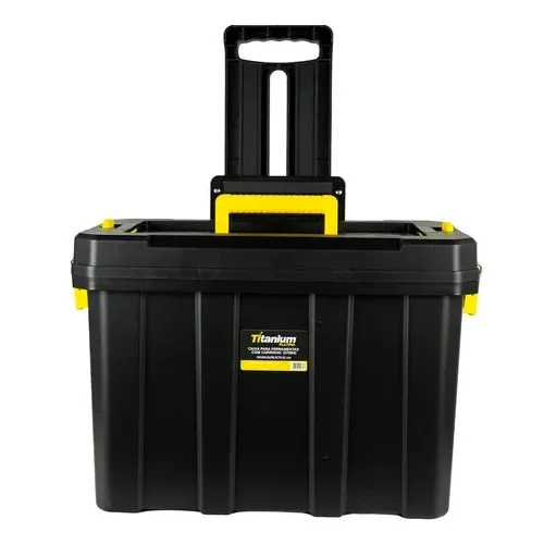 CAIXA P/ FERRAMENTAS C/ CARRINHO 590 X 340 X 395MM - TITANIUM