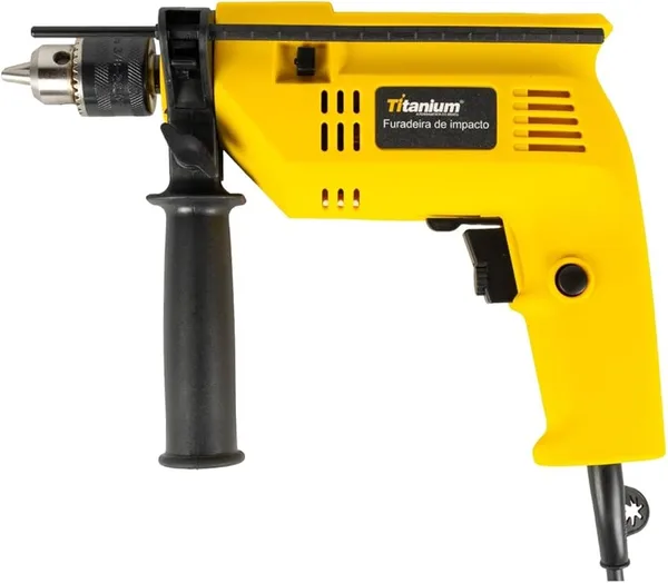 FURADEIRA IMPACTO FORCE PLUS 3/8" 500W 127V - TITANIUM