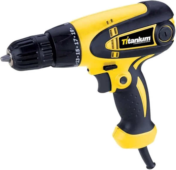 PARAFUSADEIRA FURADEIRA 300W 3/8" 220V - TITANIUM