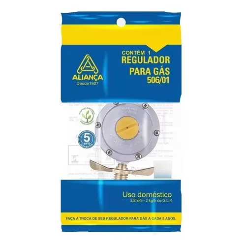 REGULADOR DE GAS 506/01 - ALIANCA