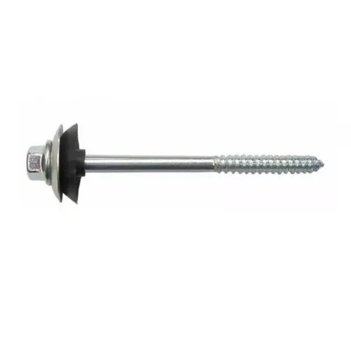 CONJ. ARRUELA PVC + ARRUELA METAL P/ PARAFUSO TELHEIRO C/ 100 UN -