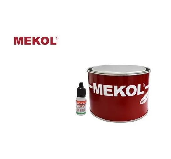 MASSA PLASTICA PRETA 400G - MEKOL