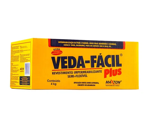 VEDA FACIL PLUS CAIXA 4KG - MAXTON