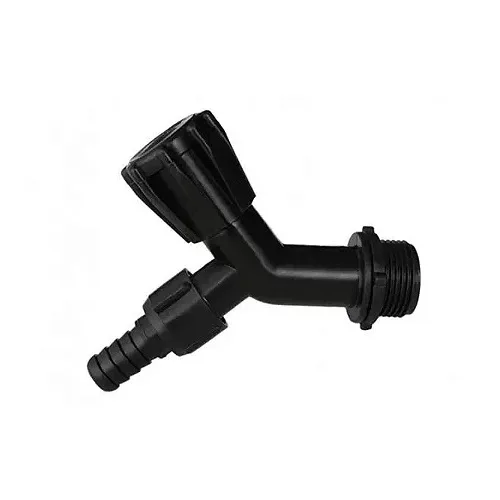 TORNEIRA PLASTICA JARDIM PRETO 1/2'' X 3/4'' - LUCONI