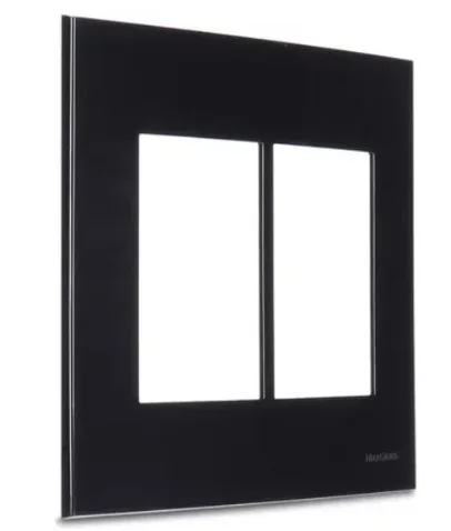 PEE UNA MAX BLACK PLACA 4X4 C/ 6 POSTO RETANGULAR PRETO