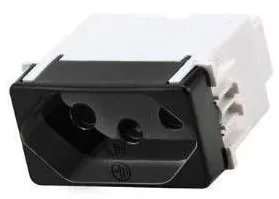 PEE UNA BLACK MODULO TOMADA 2P+T 10A PRETO