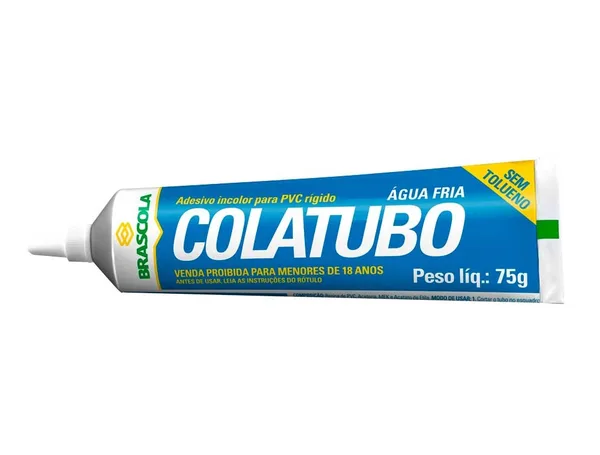 ADESIVO COLA PVC BISNAGA 75 G - BRASCOLA
