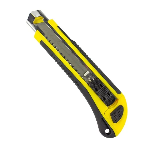 ESTILETE EMBORRACHADO 18MM C/ 5 LAMINAS - MIRAC