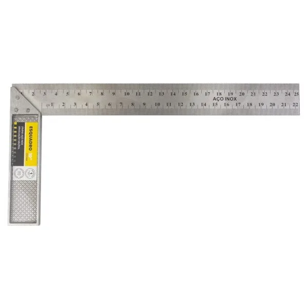 ESQUADRO C/ CABO ALUMINIO 10'' - RF MAX