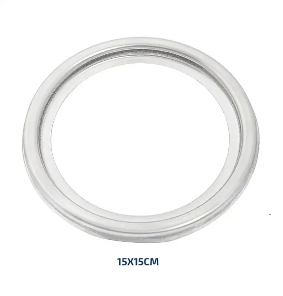 PORTA GRELHA REDONDO 15CMX15CM CROMADO - ULTRA METAIS