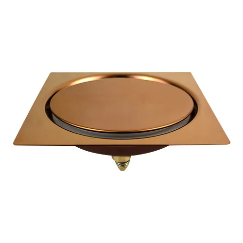 RALO CLICK INOX QUADRADO 9,40CM ROSE - ULTRA METAIS