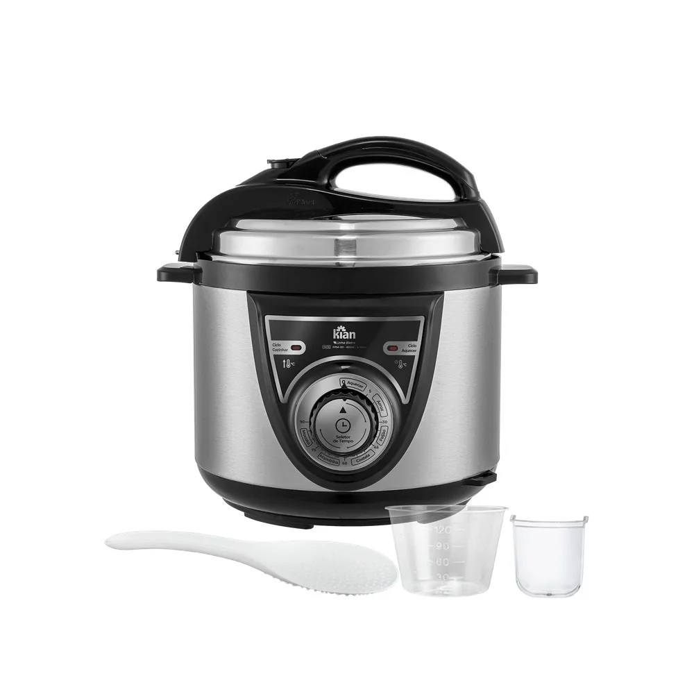 PANELA DE PRESSAO ELETRICA 4L PPM-101 INOX 127V - KIAN