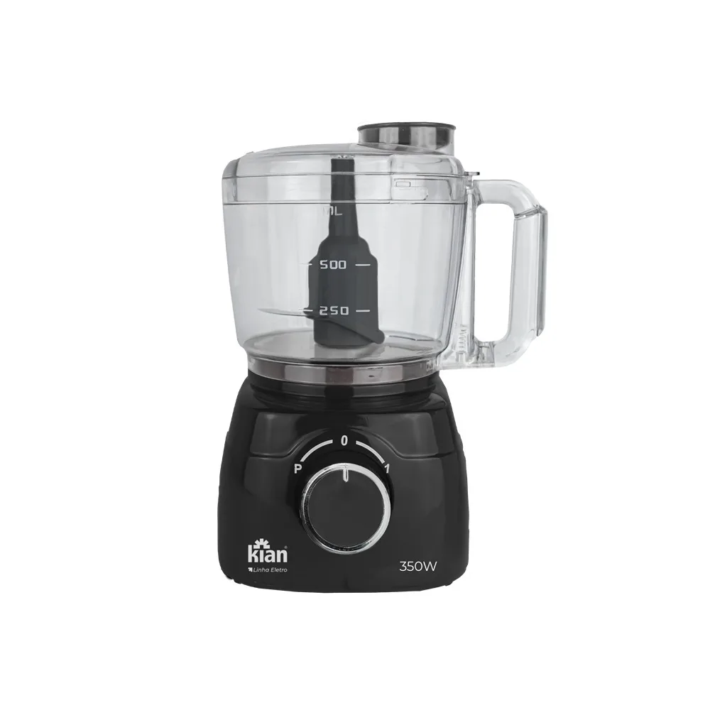 PROCESSADOR ALIMENTOS PRETO 127V 350W - KIAN