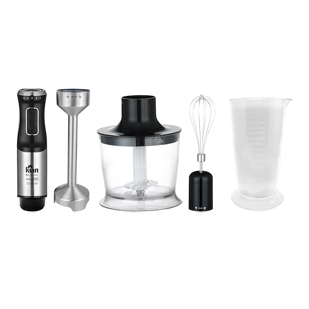 MIXER TURBO INOX 3X1 1000W PT 220V - KIAN