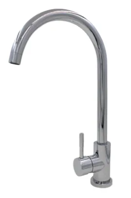 TORNEIRA MONOCOMANDO BICA ALTA 3/4 INOX CROMADO