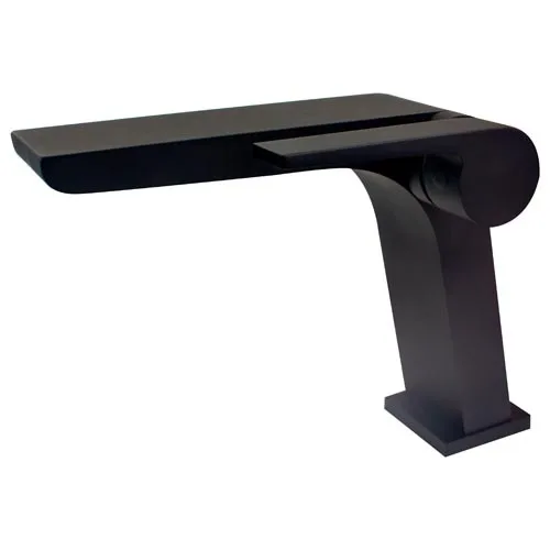 TORNEIRA MONOCOMANDO CASCATA MISTURADOR PRETO