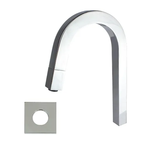 TORNEIRA QUADRADA FRIA CLEAN CROMADA