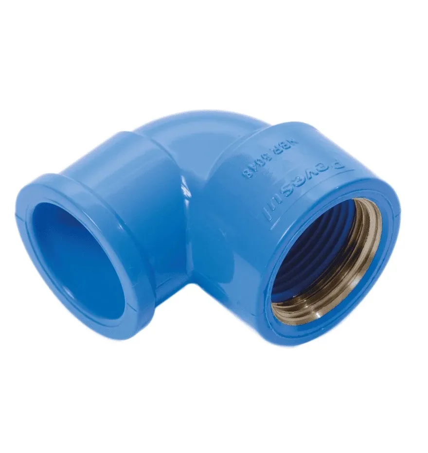PEVESUL - JOELHO 90° SOLDAVEL C/ BUCHA LATAO 25MM X 3/4"